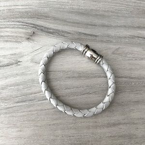 Real leather bracelet